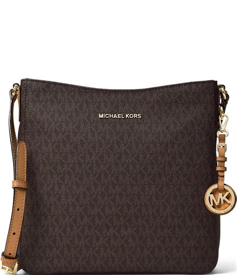 michael kors jet set signature large crossbody|michael kors saffiano bag.